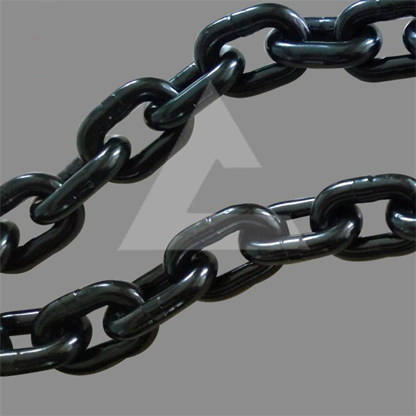80級(jí)發(fā)黑起重鏈條打結(jié)后怎樣處理？